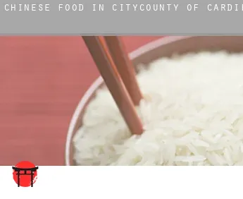 Chinese food in  City and of Cardiff